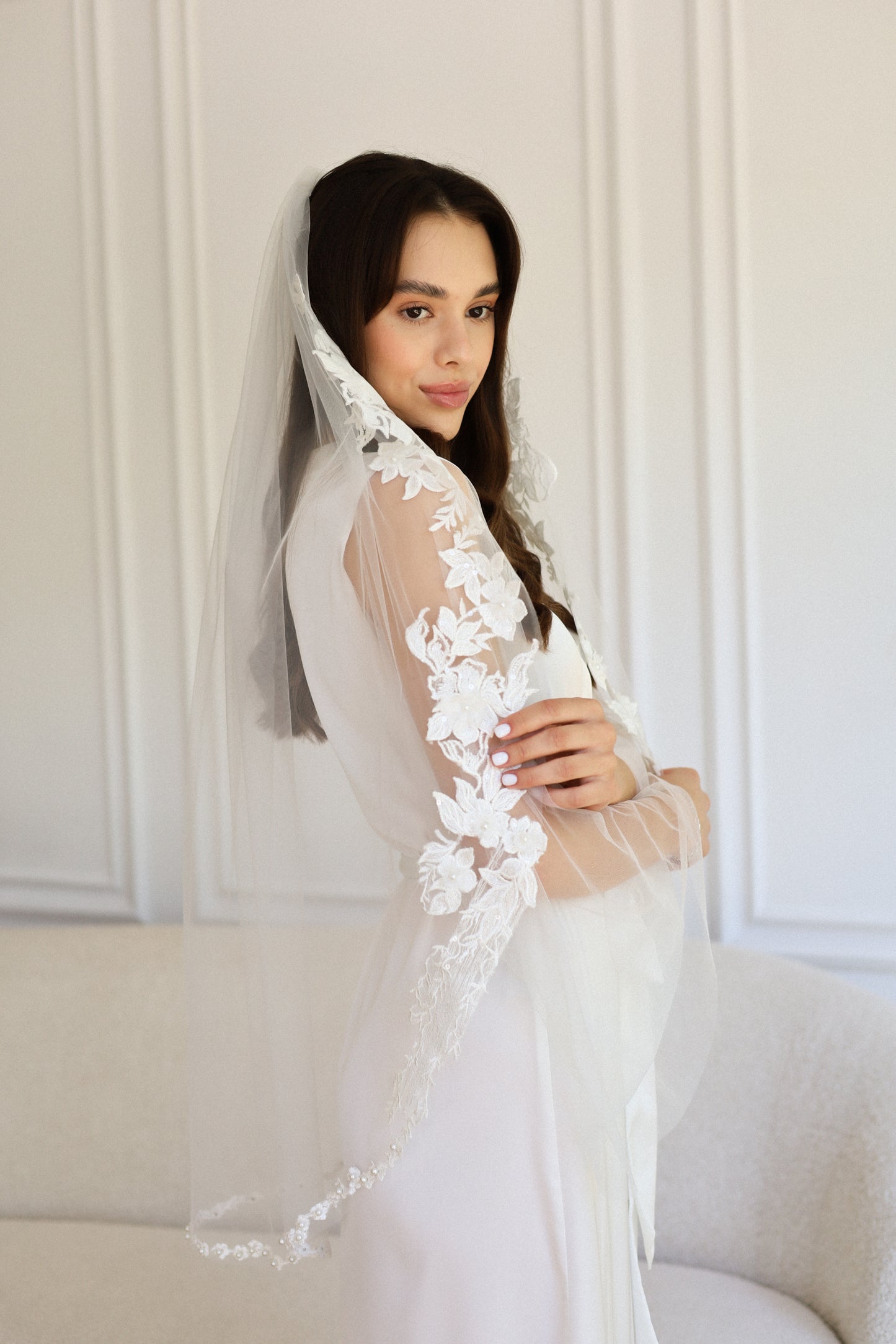 CLAIRE WEDDING VEIL - MariaVeils