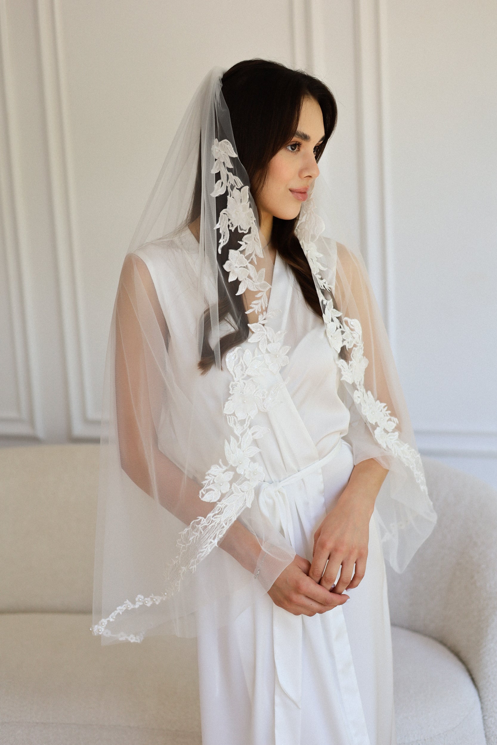 CLAIRE WEDDING VEIL - MariaVeils