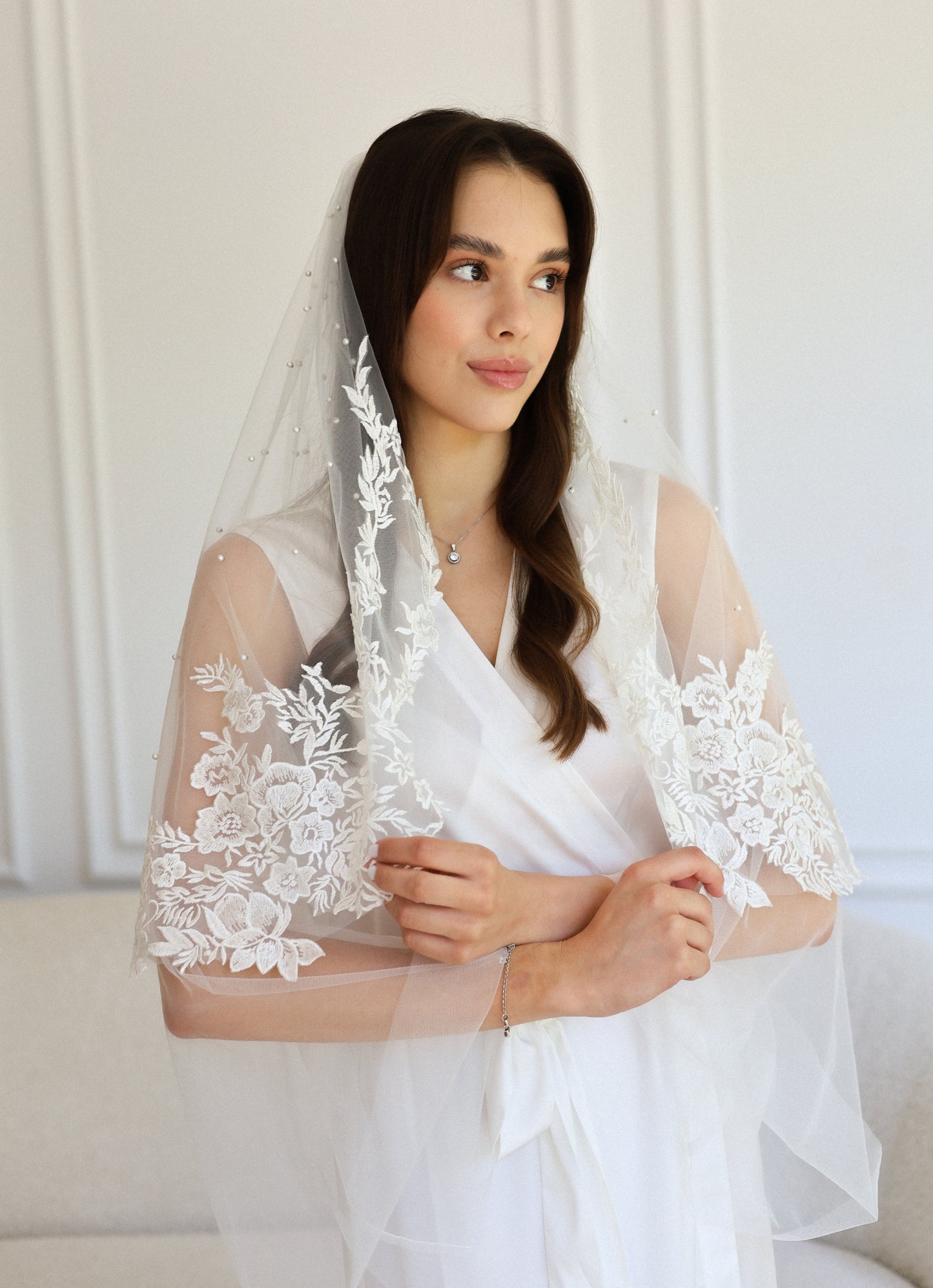 CHARLOTTE WEDDING VEIL - MariaVeils