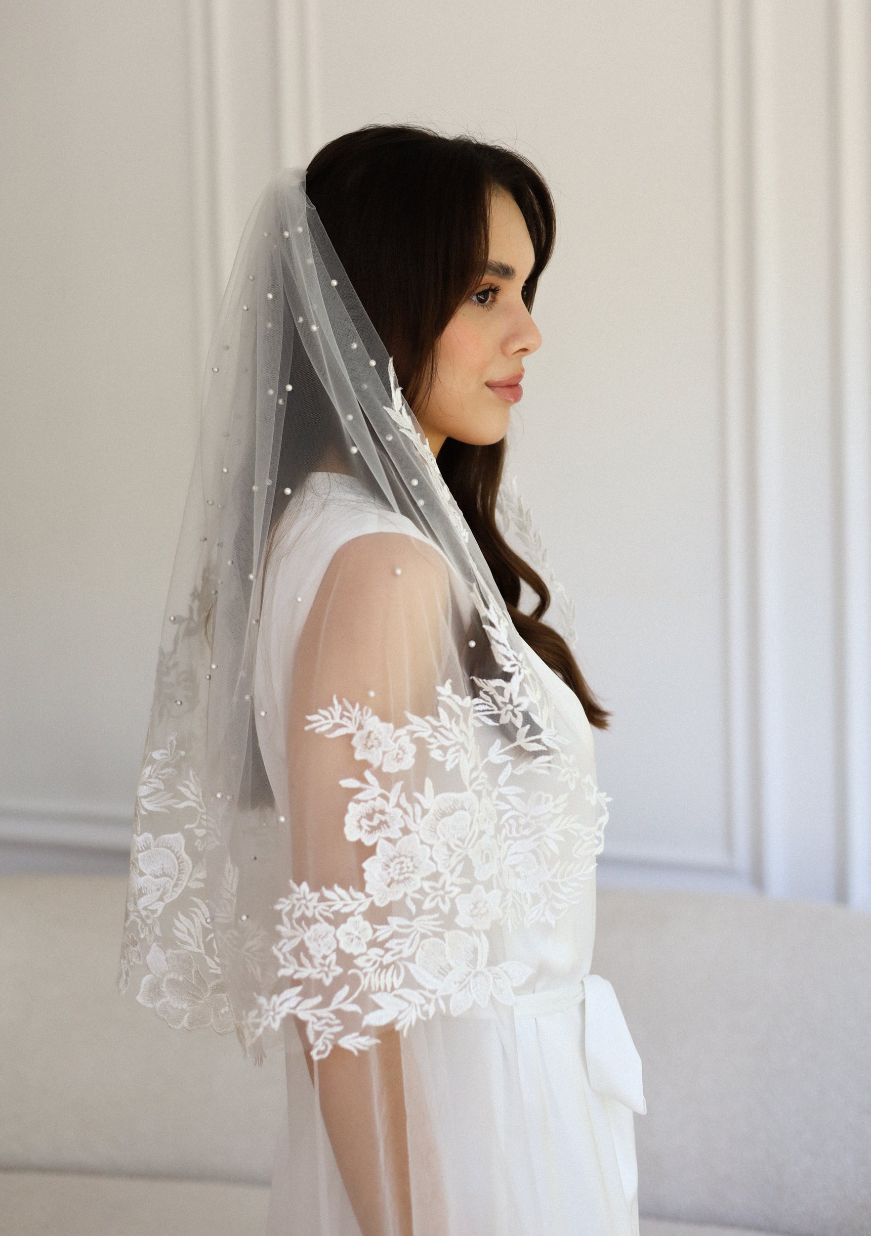 CHARLOTTE WEDDING VEIL - MariaVeils
