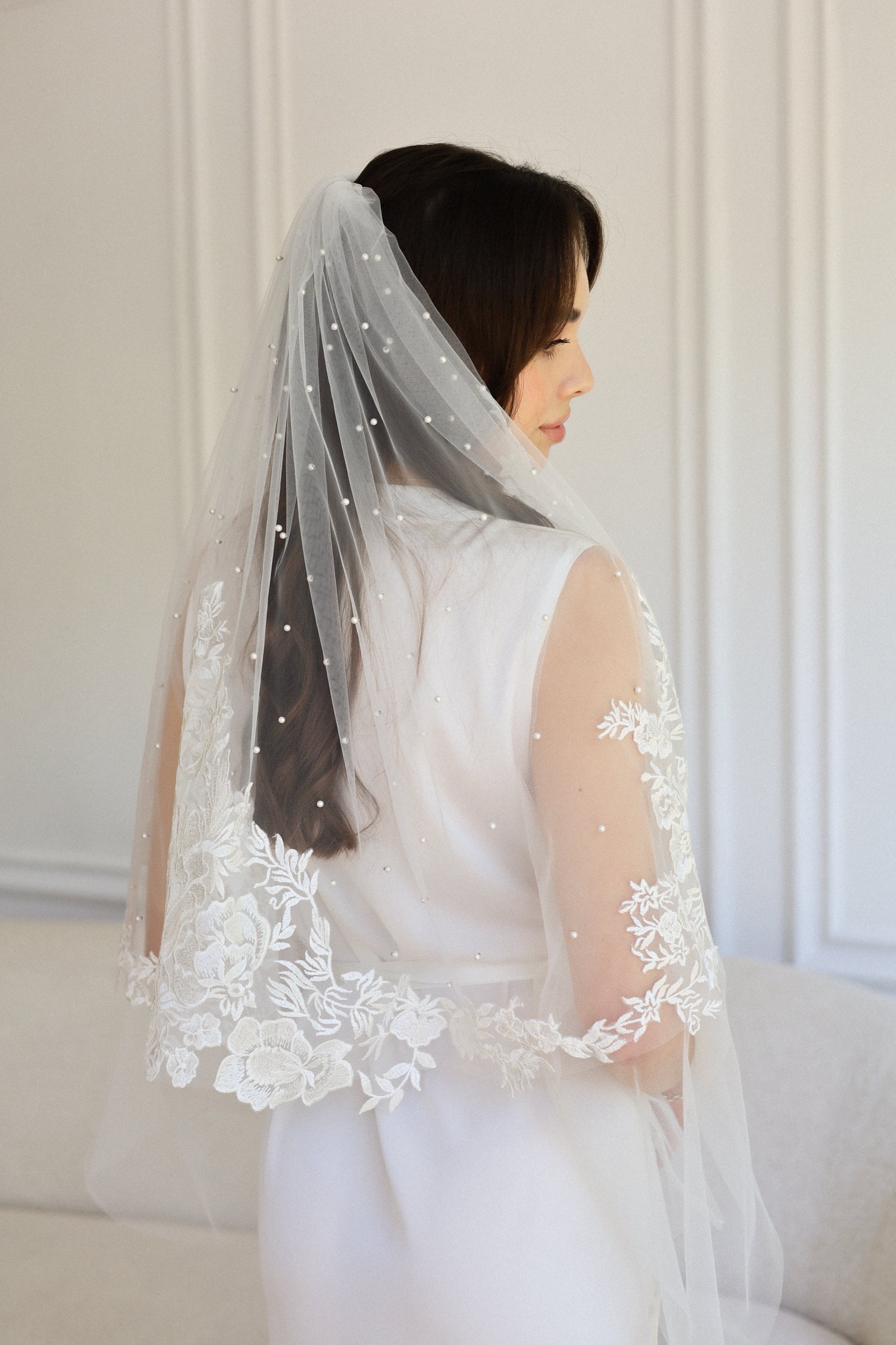 CHARLOTTE WEDDING VEIL - MariaVeils