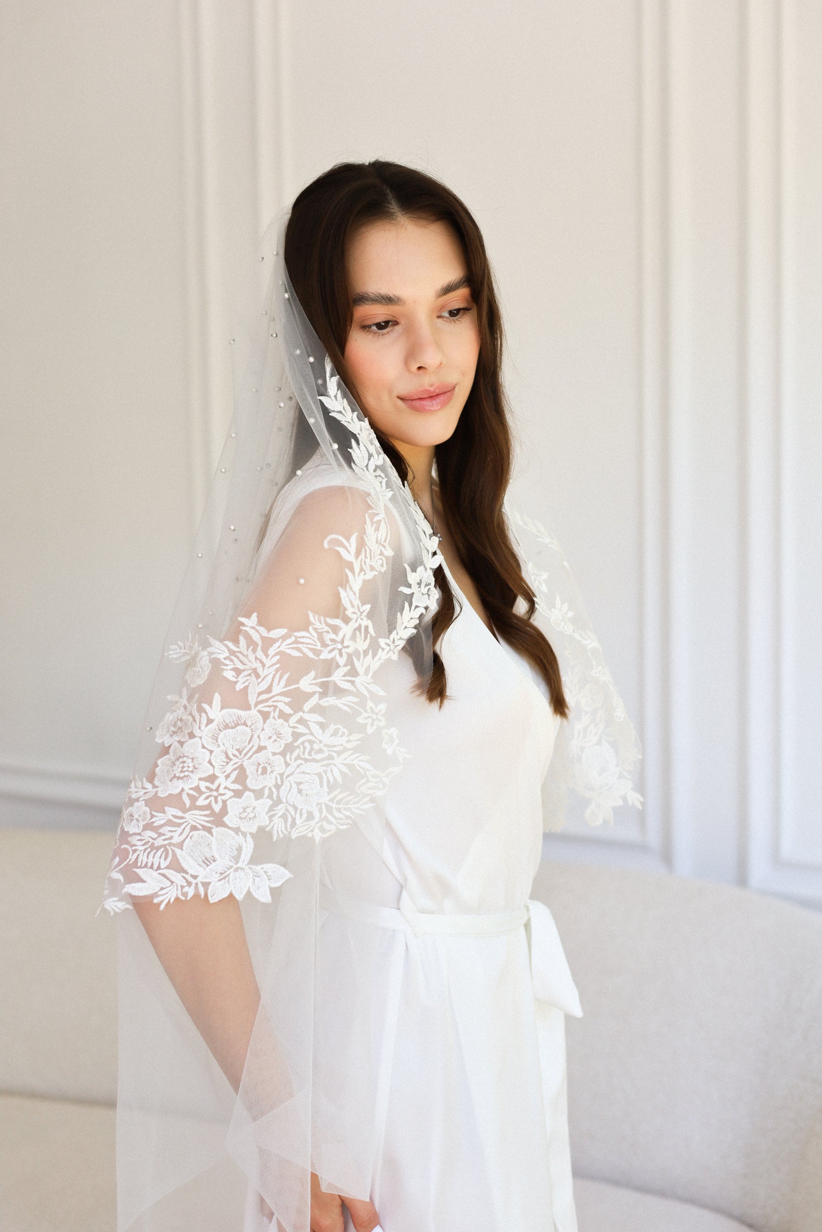 CHARLOTTE WEDDING VEIL - MariaVeils