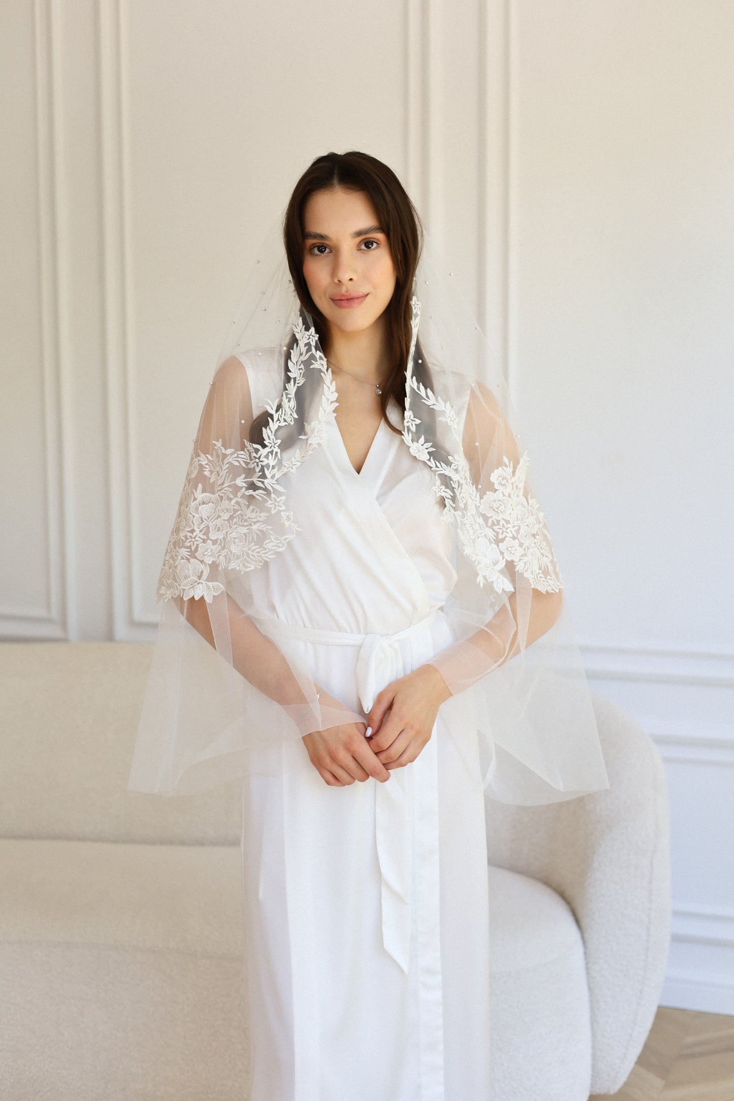 CHARLOTTE WEDDING VEIL - MariaVeils