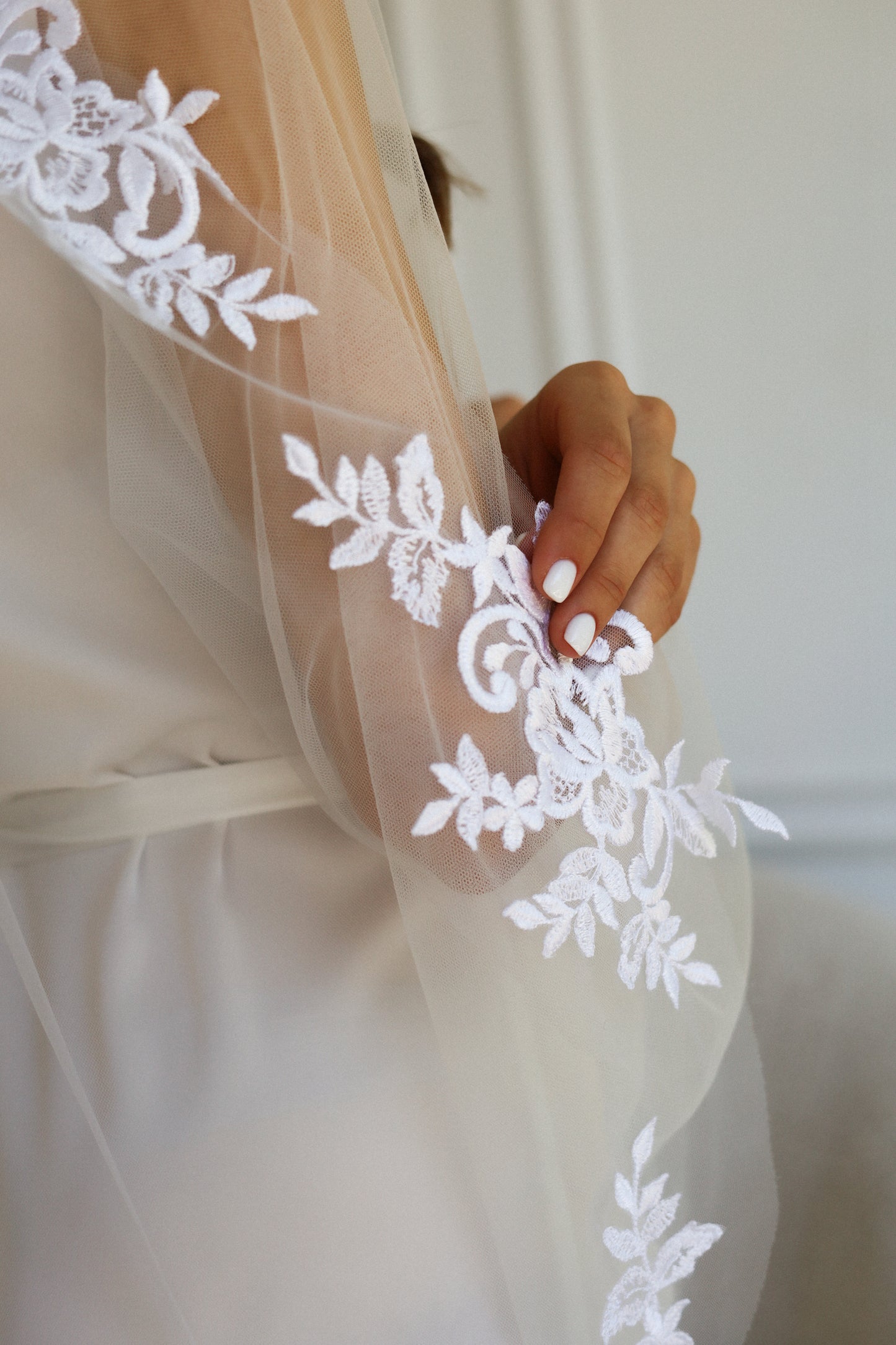 HANNAH WEDDING VEIL - MariaVeils