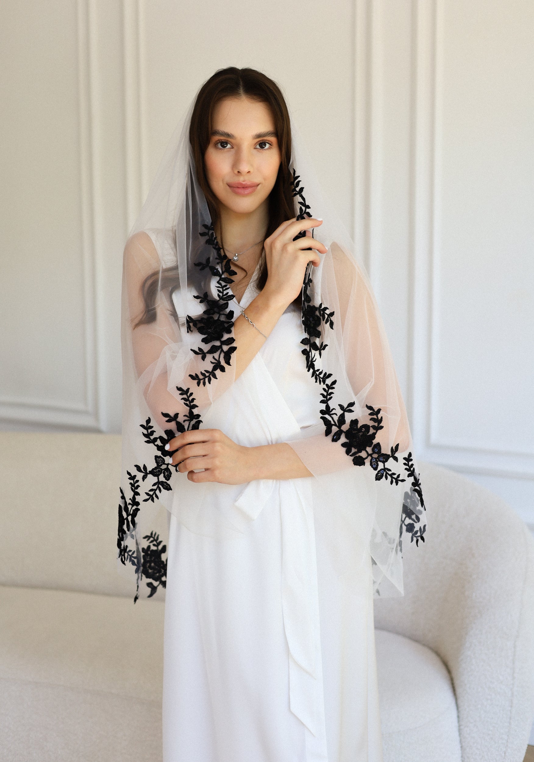 HARPER WEDDING VEIL - MariaVeils