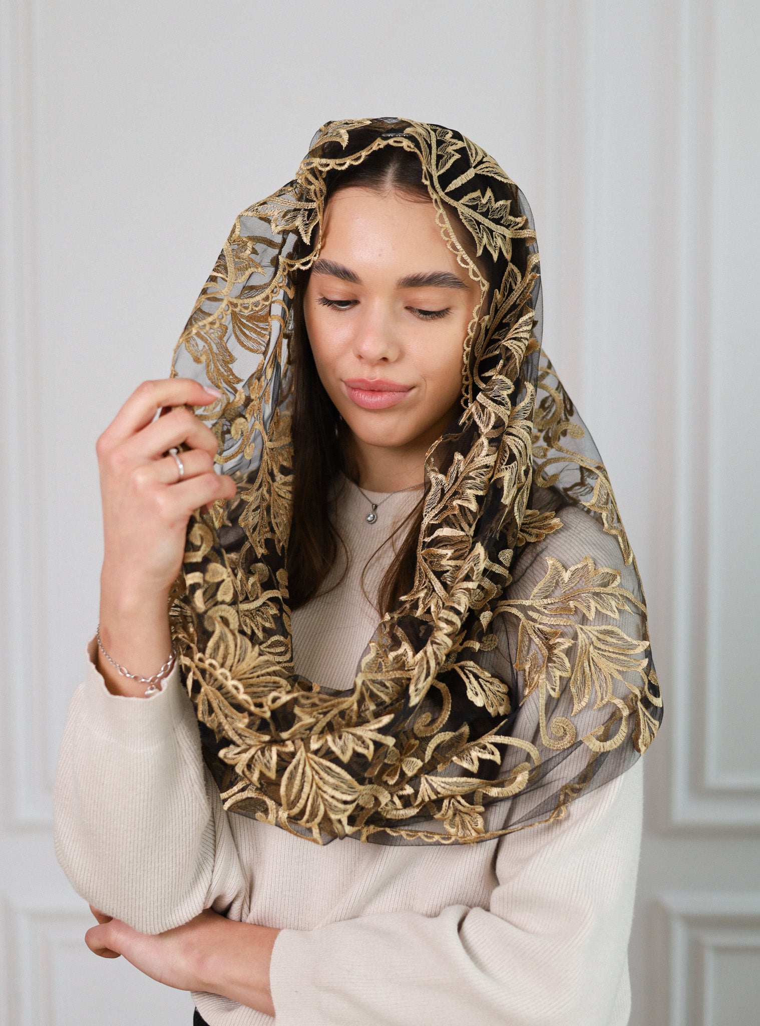GOLD INFINITY VEIL - MariaVeils