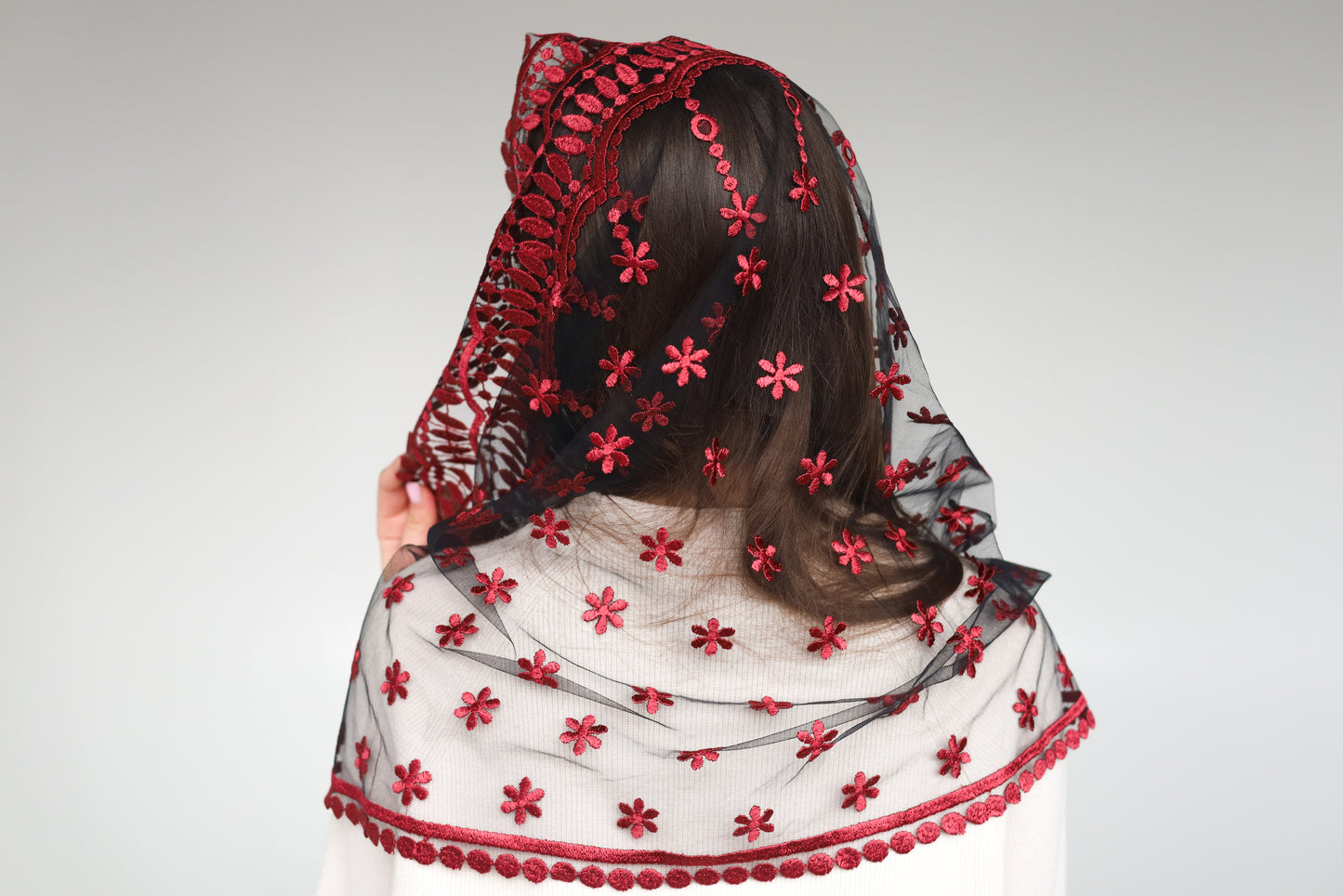 INIFNITY RED MANTILLA