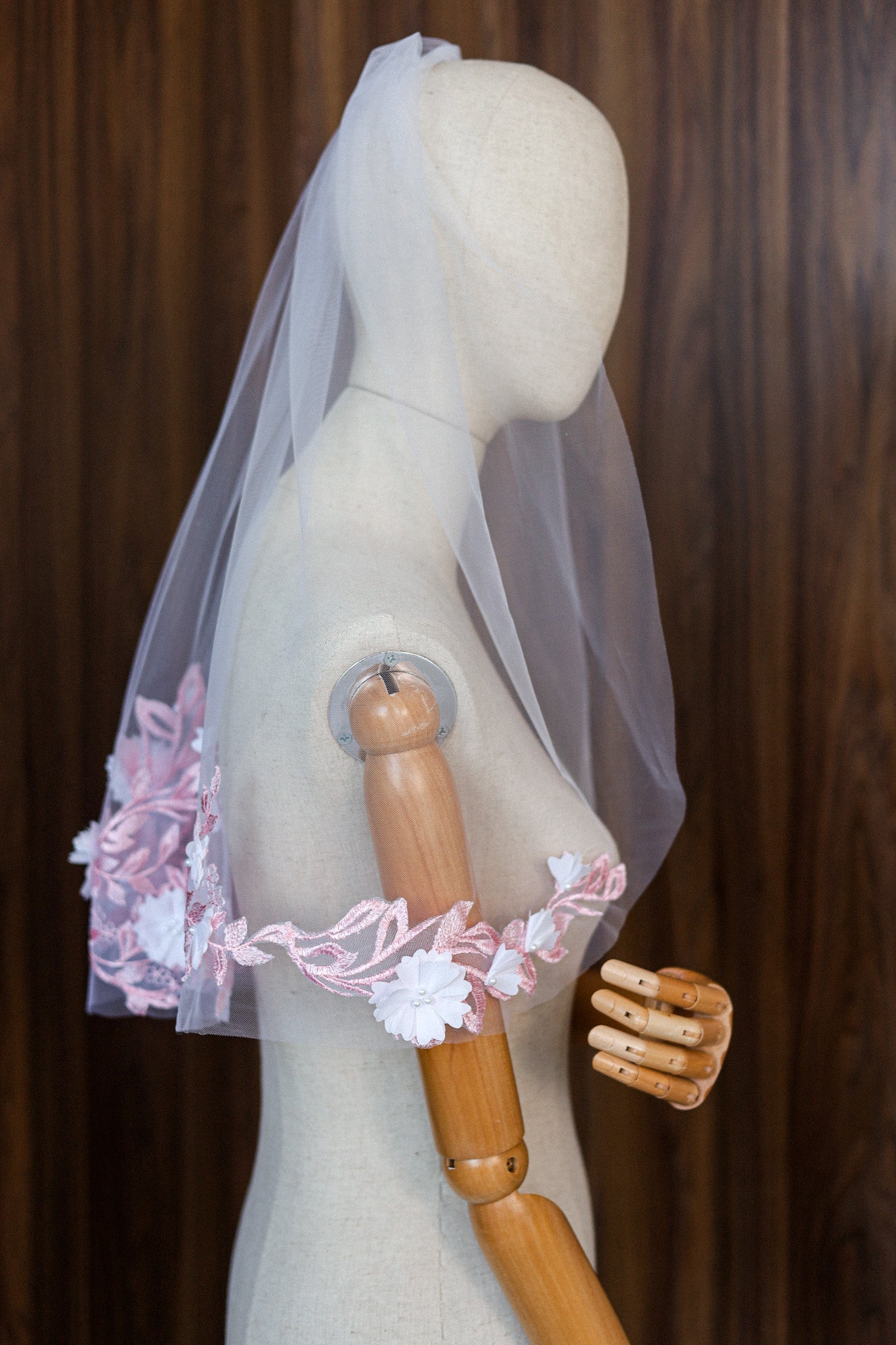PAIGE WEDDING VEIL - MariaVeils
