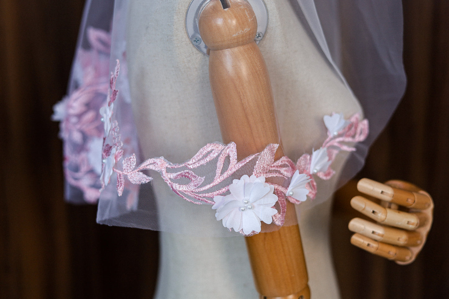PAIGE WEDDING VEIL - MariaVeils