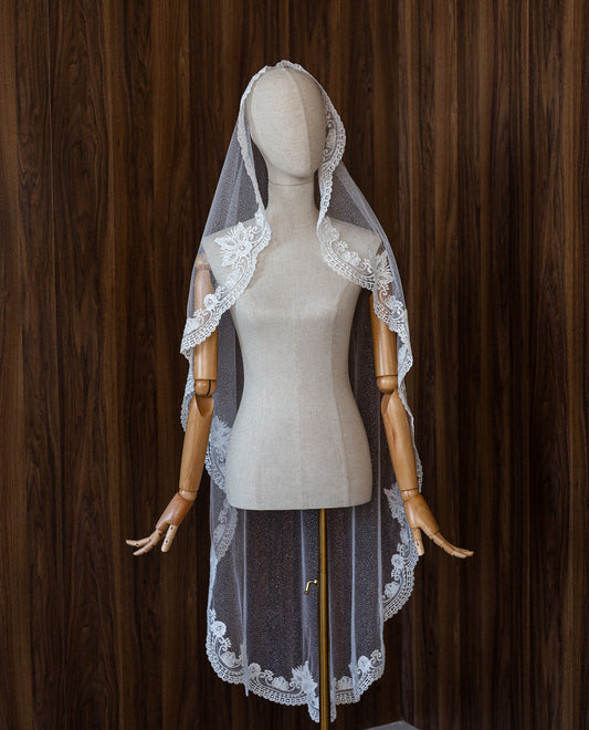 NATALIE WEDDING VEIL - MariaVeils