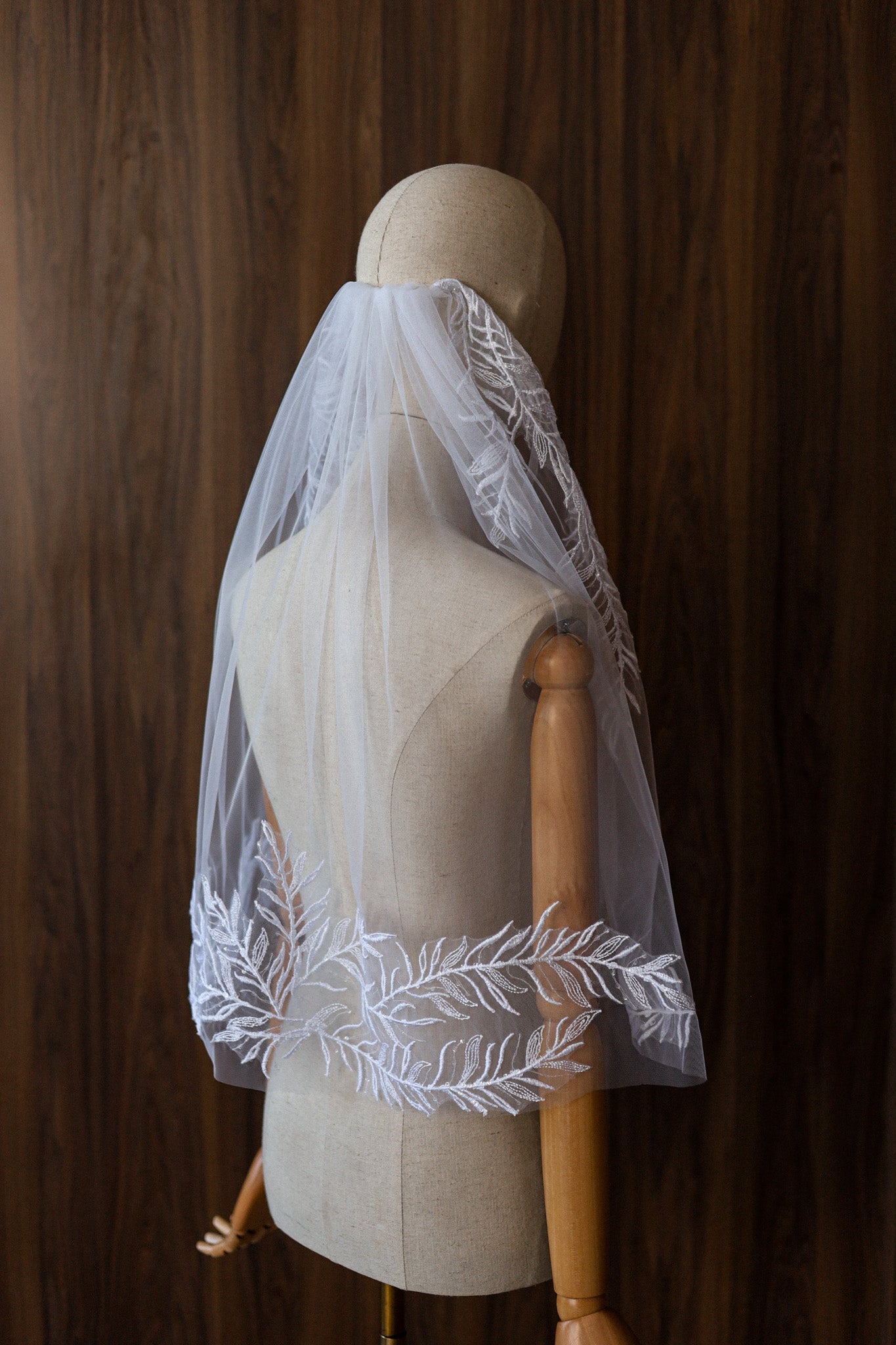 BAILEY WEDDING VEIL - MariaVeils