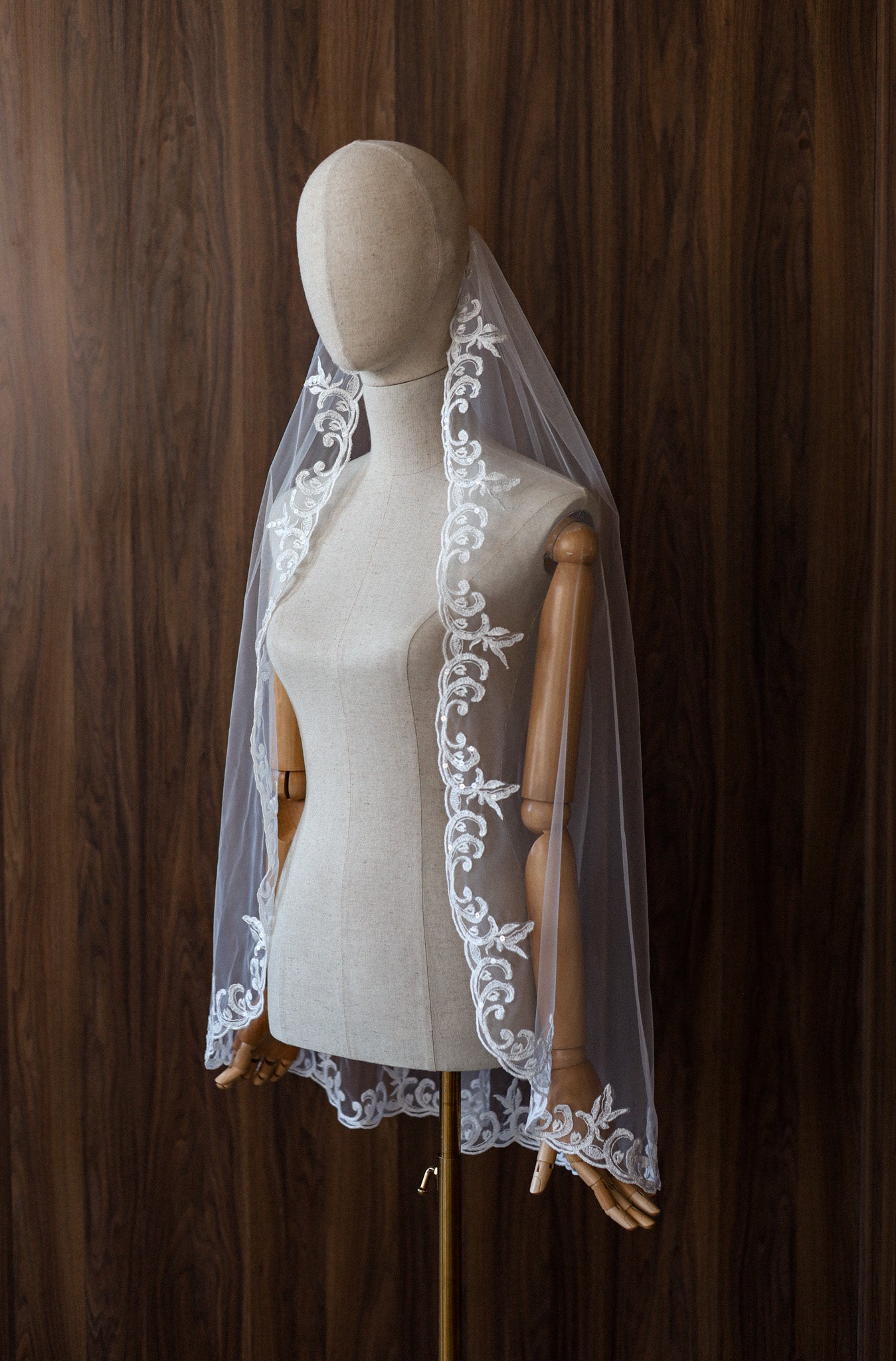 AURORA WEDDING VEIL - MariaVeils