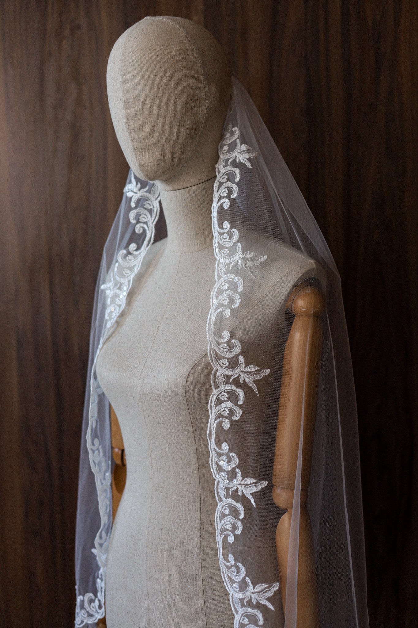 AURORA WEDDING VEIL - MariaVeils