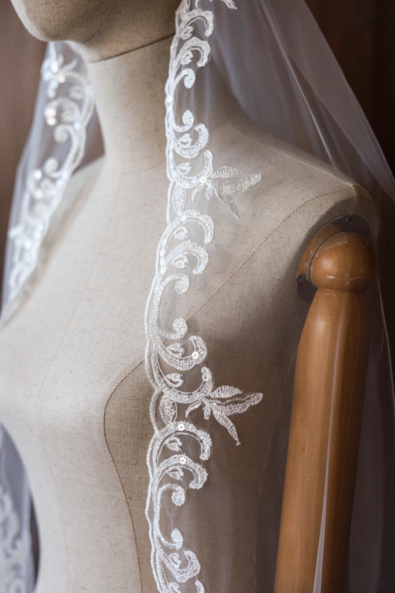 AURORA WEDDING VEIL - MariaVeils
