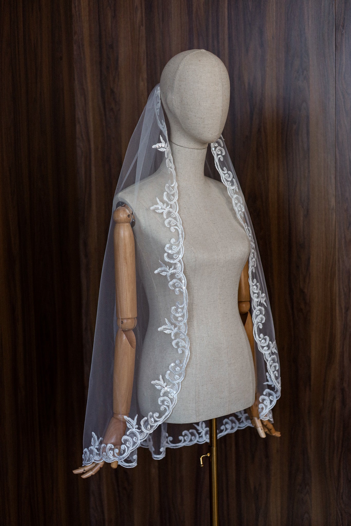 AURORA WEDDING VEIL - MariaVeils