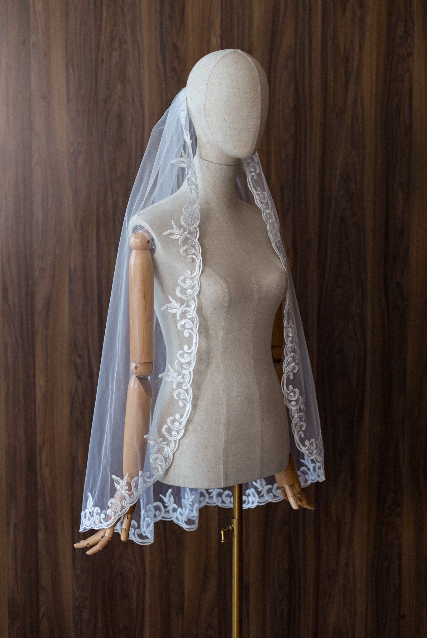 AURORA WEDDING VEIL - MariaVeils