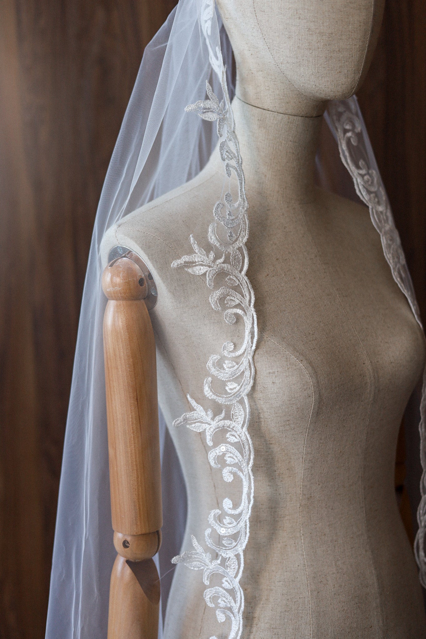 AURORA WEDDING VEIL - MariaVeils