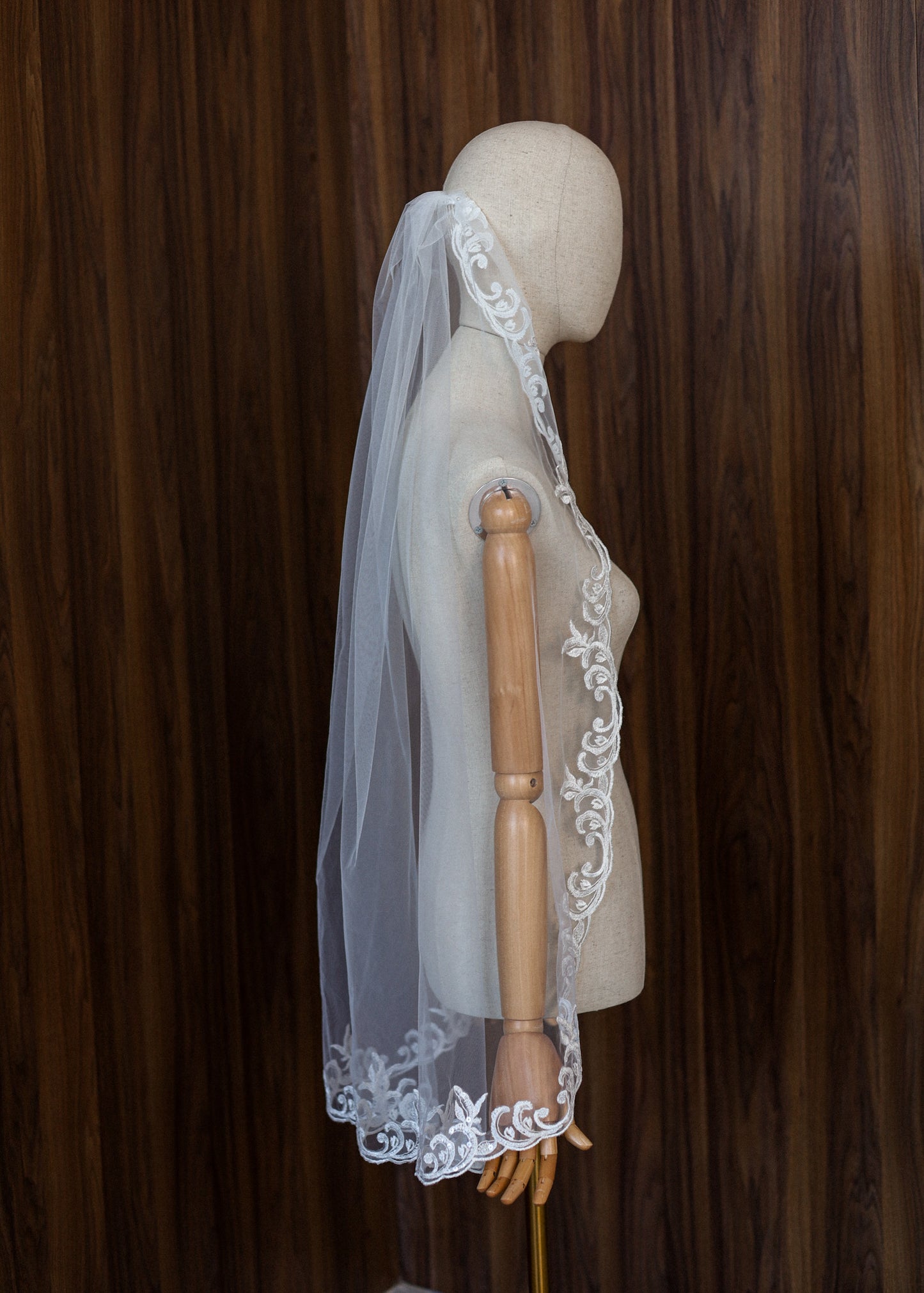 AURORA WEDDING VEIL - MariaVeils