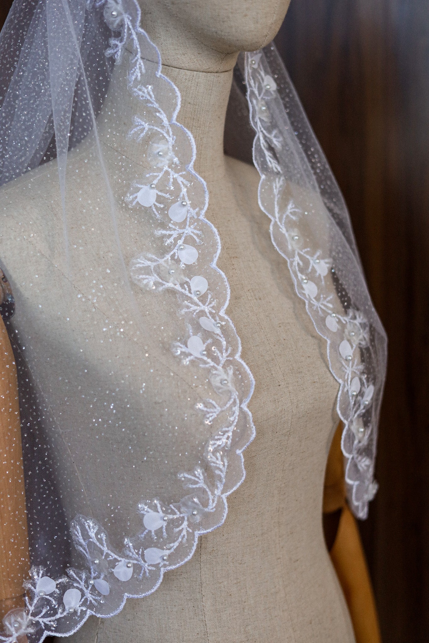 RILEY WEDDING VEIL - MariaVeils