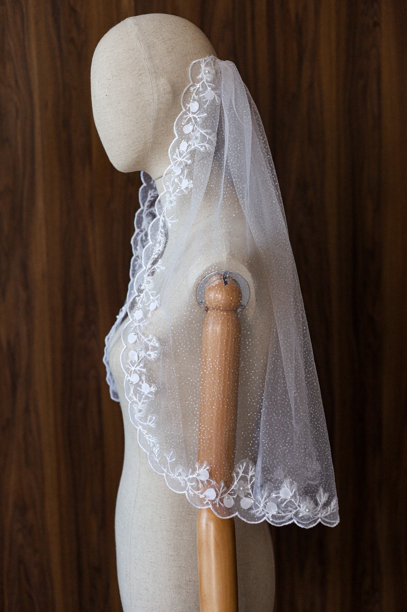RILEY WEDDING VEIL - MariaVeils