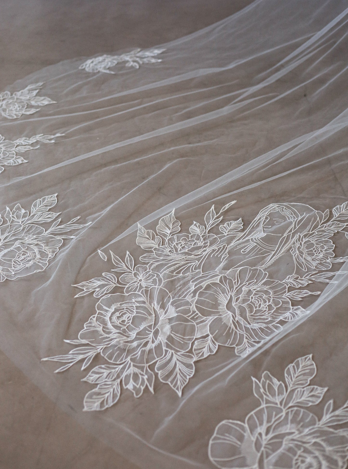 CALLIE WEDDING VEIL - MariaVeils