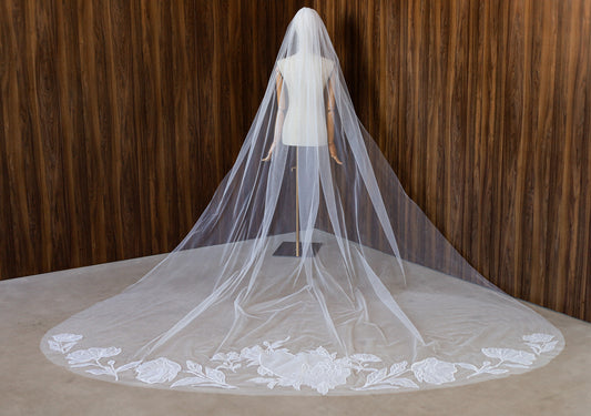 DAPHNE WEDDING VEIL - MariaVeils