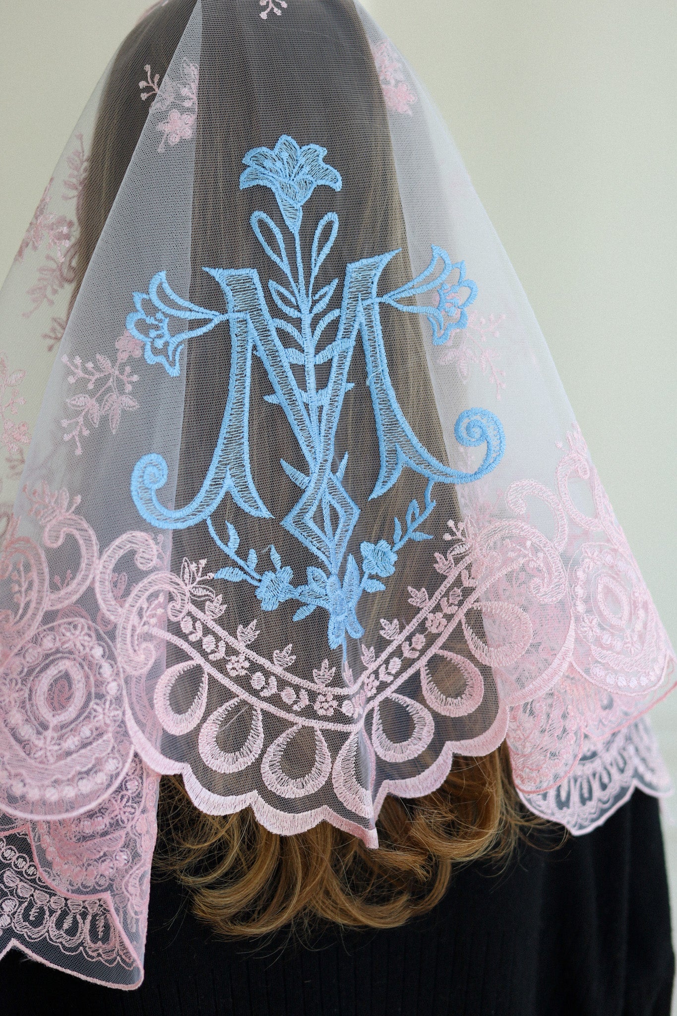 PINK SHORT VEIL