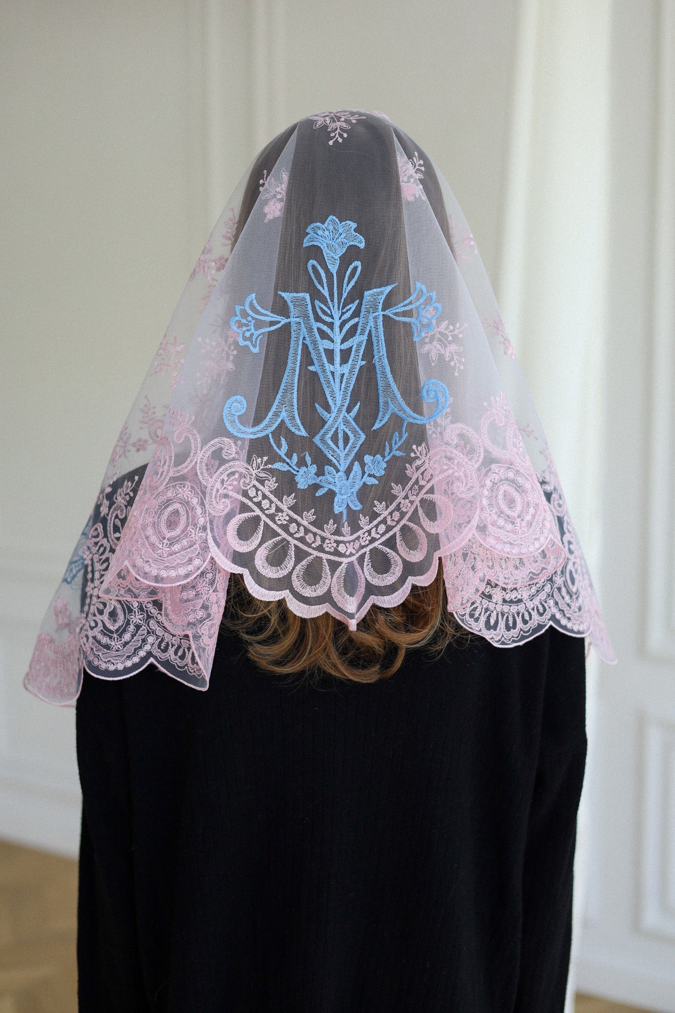 PINK SHORT VEIL
