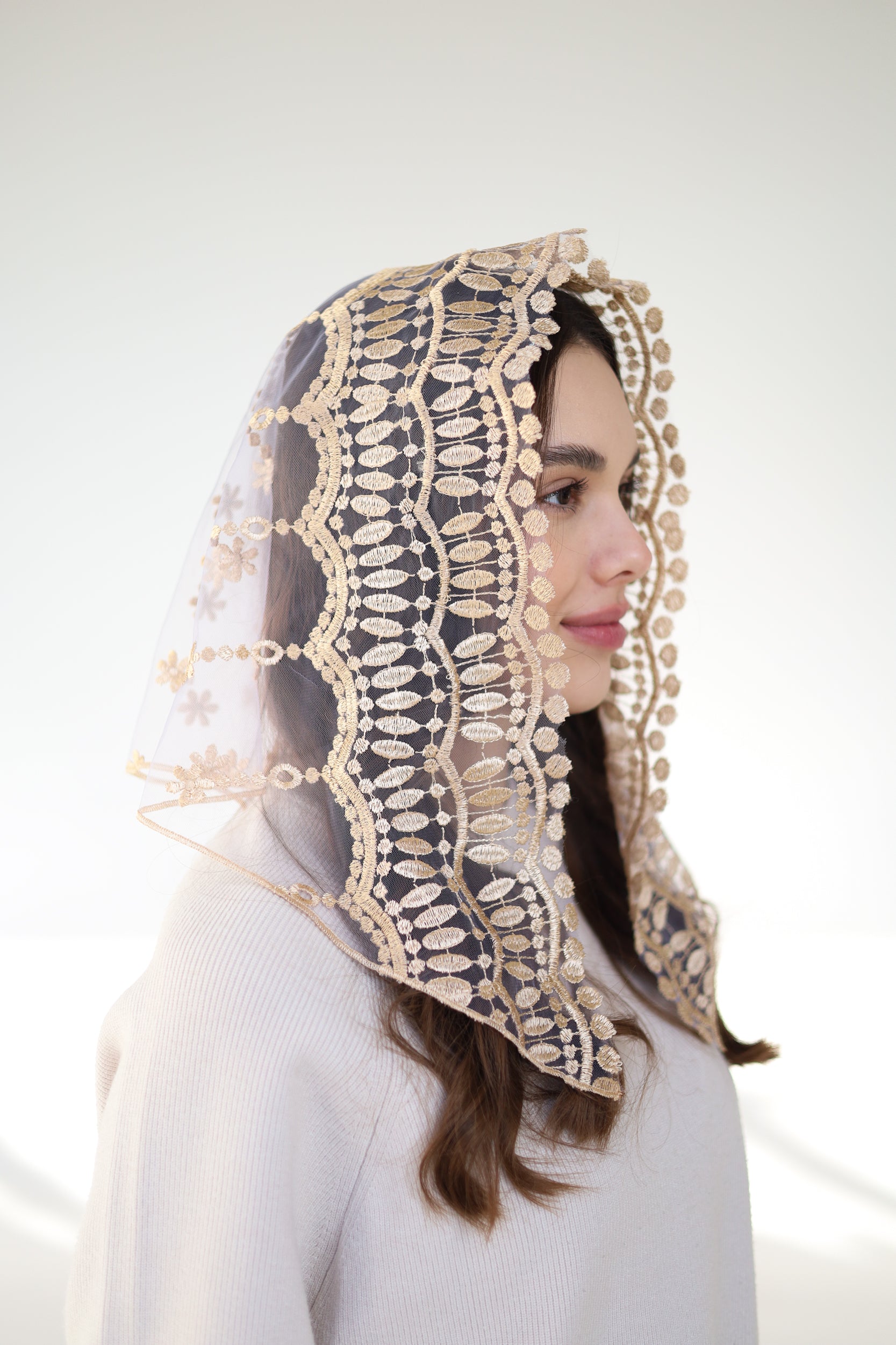 GOLD & PURPLE VEIL - MariaVeils