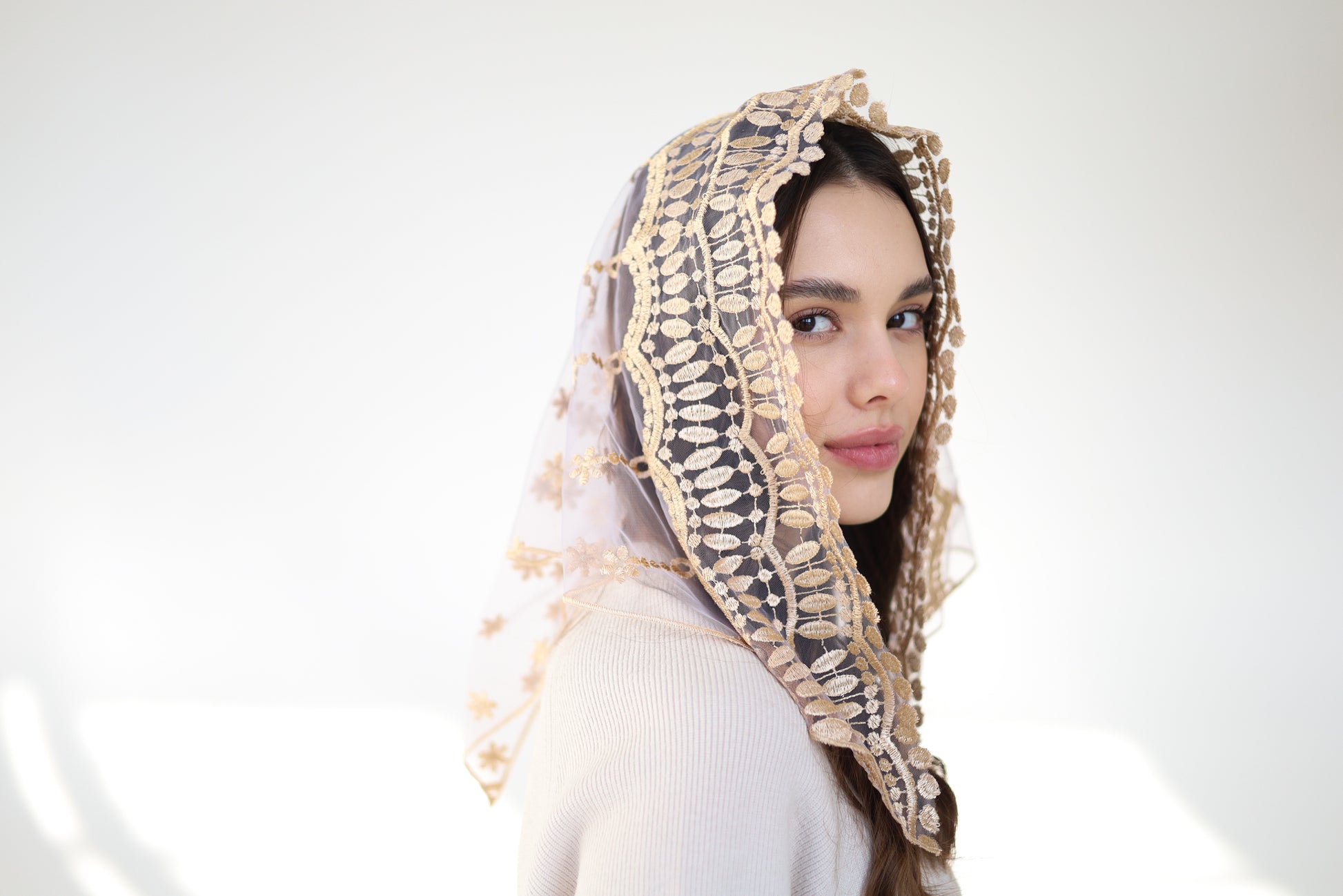 GOLD & PURPLE VEIL - MariaVeils