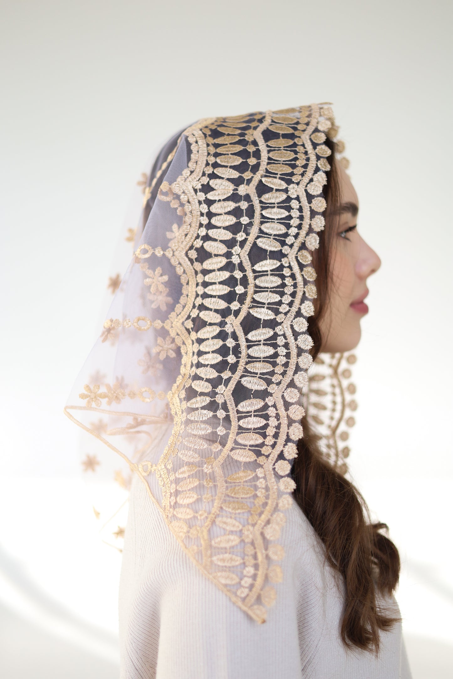 GOLD & PURPLE VEIL - MariaVeils