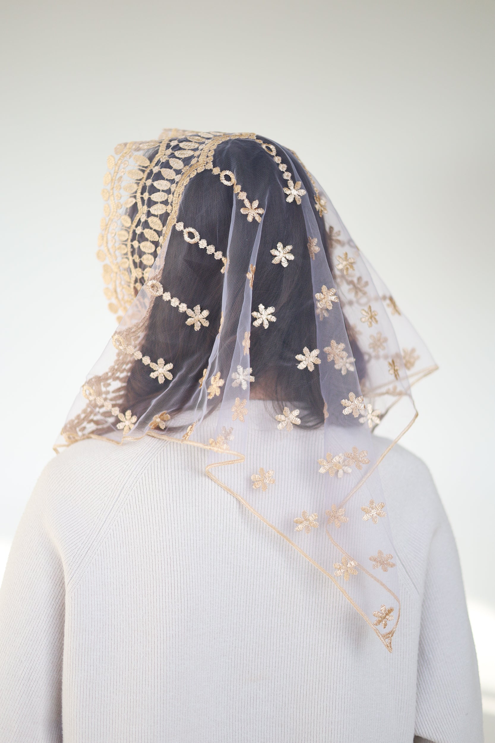 GOLD & PURPLE VEIL - MariaVeils