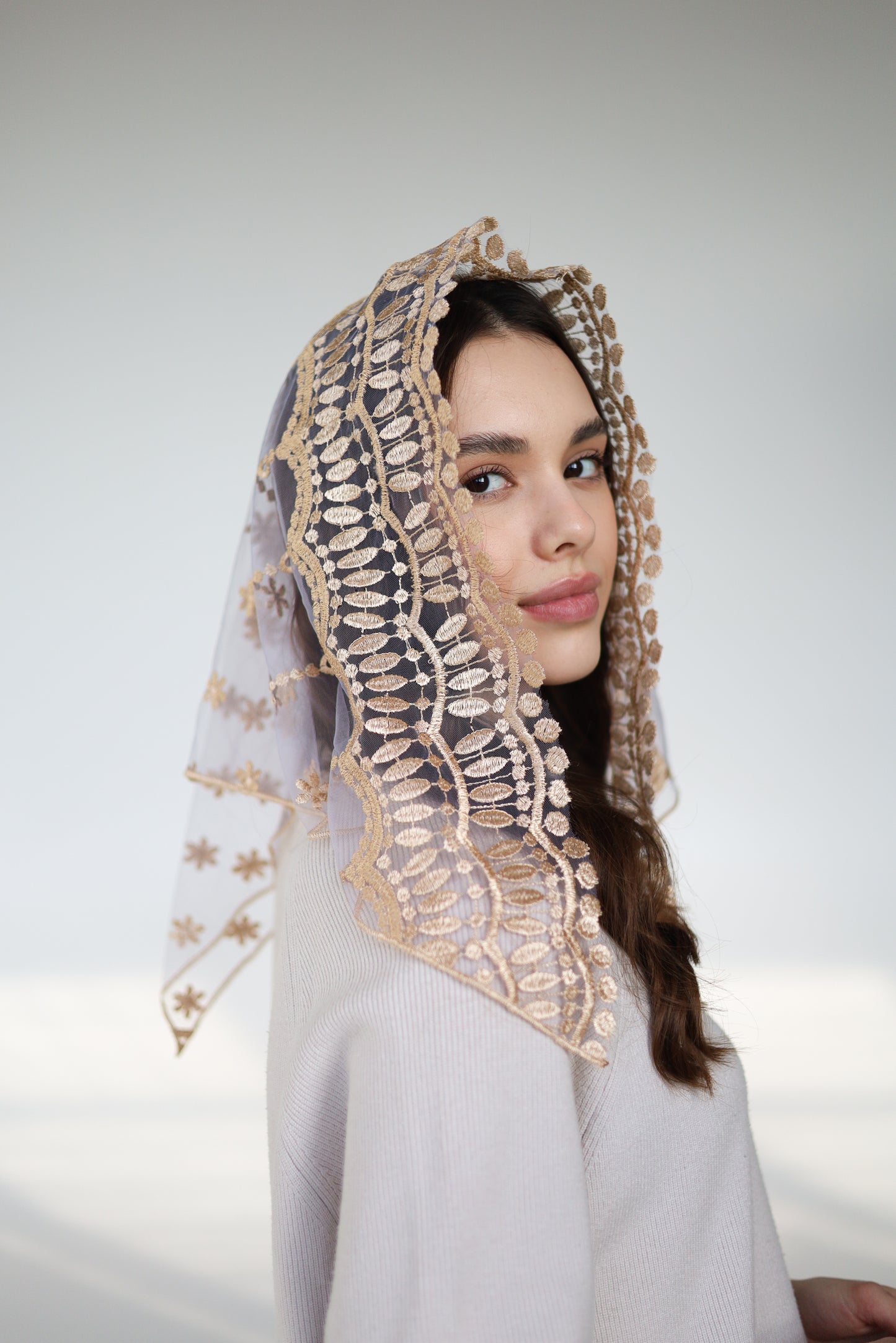 GOLD & PURPLE VEIL - MariaVeils