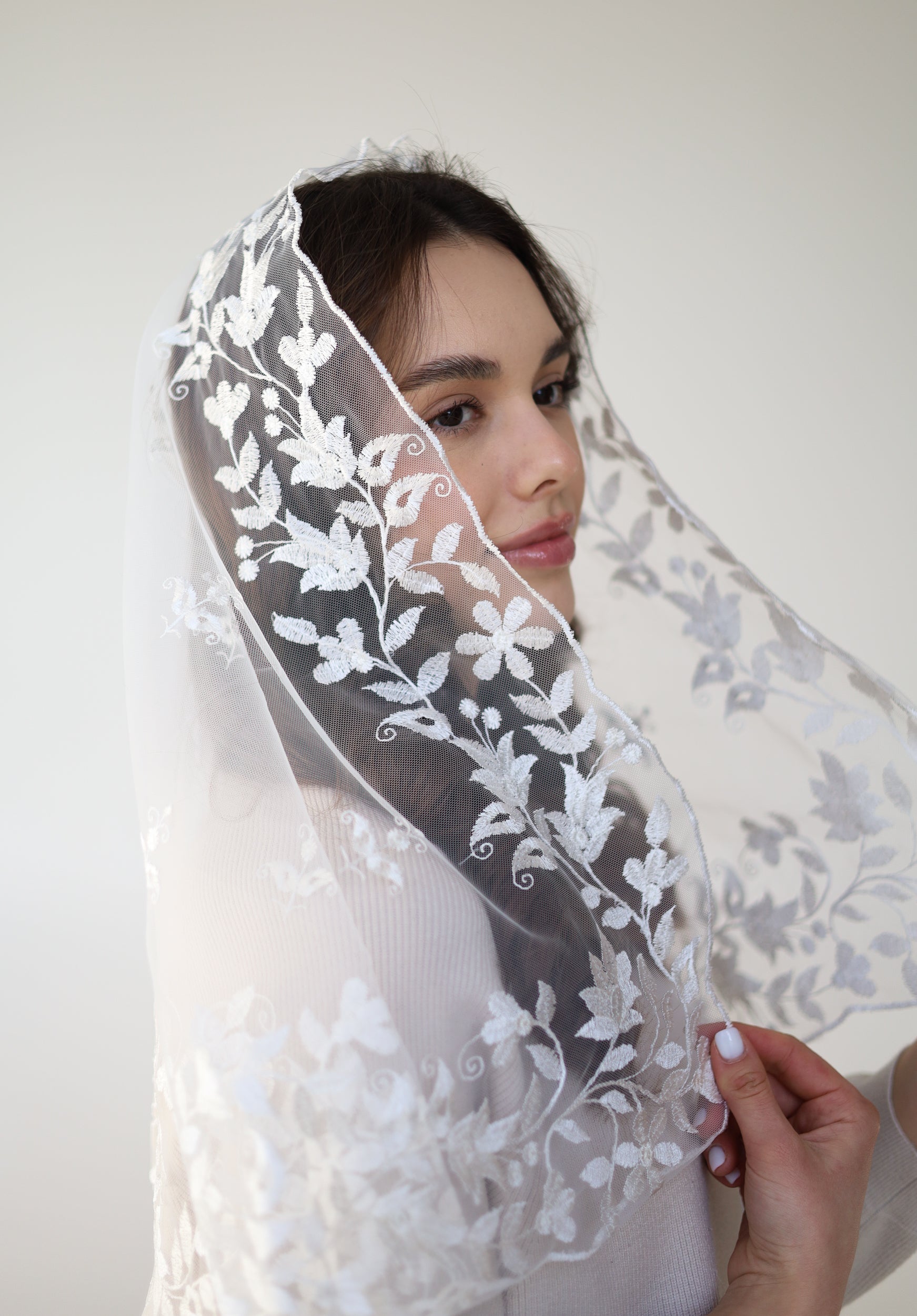 LONG IVORY VEIL - MariaVeils