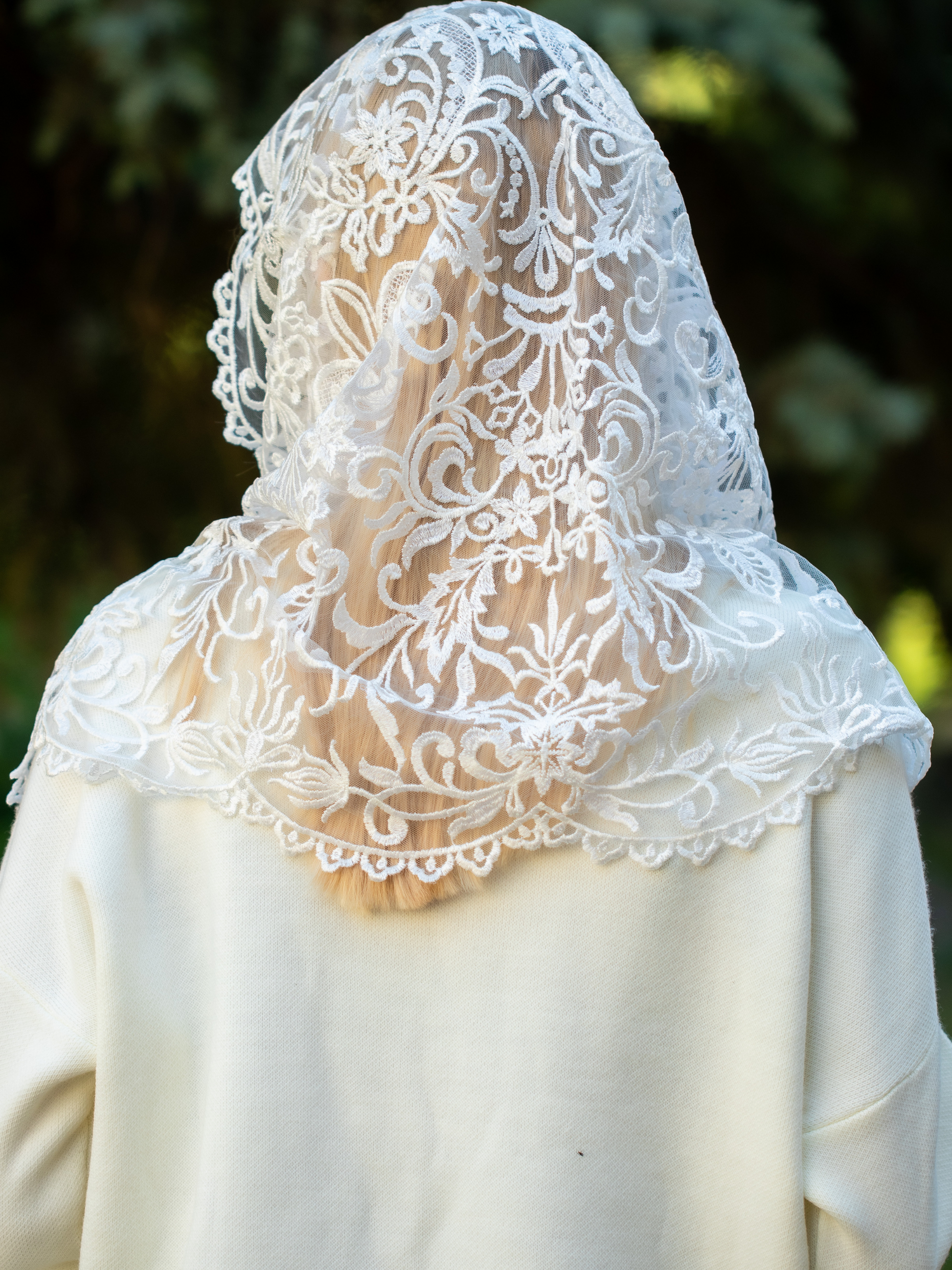 NEW!! Infinity ivory veil - MariaVeils