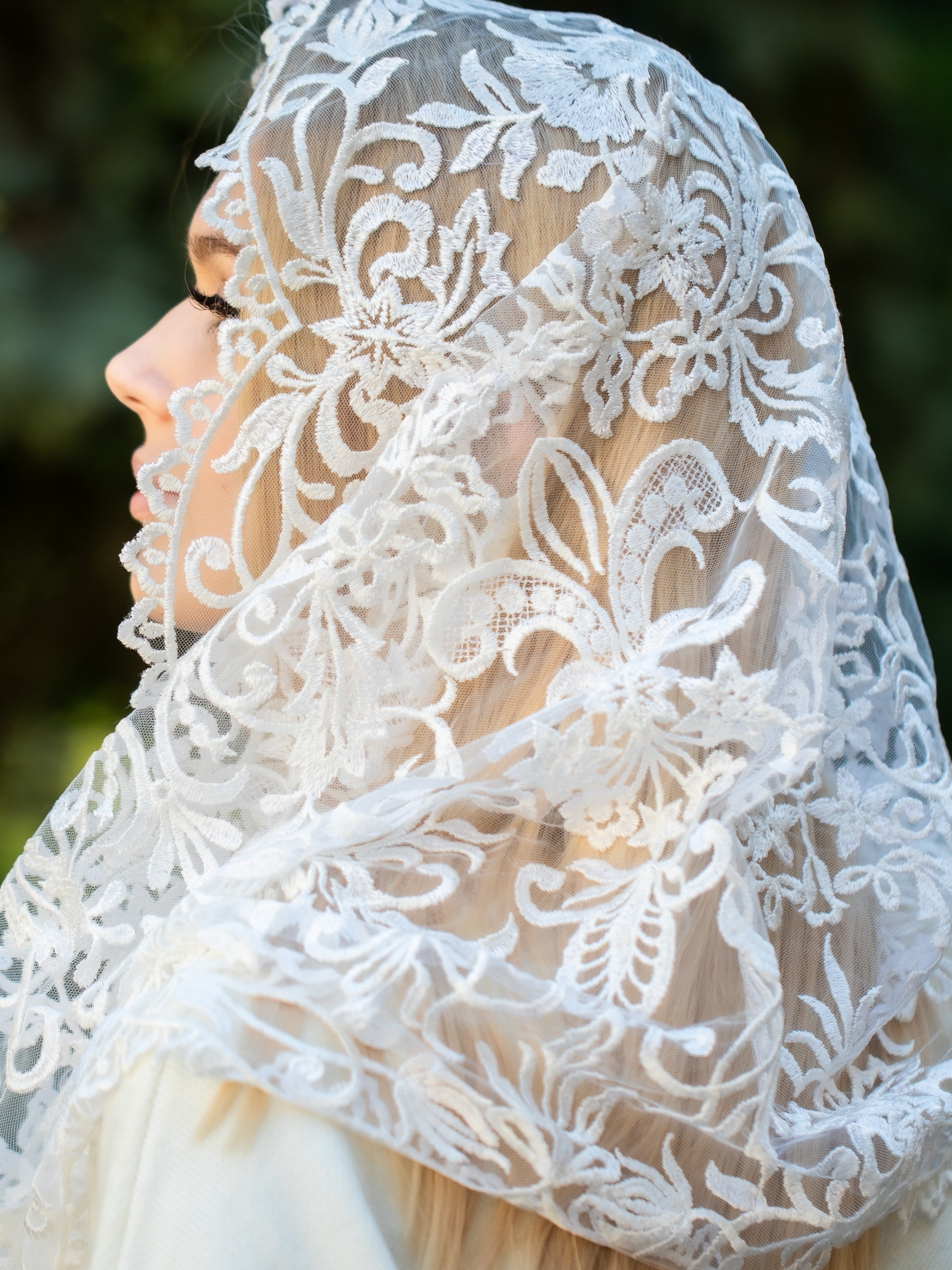 NEW!! Infinity ivory veil - MariaVeils