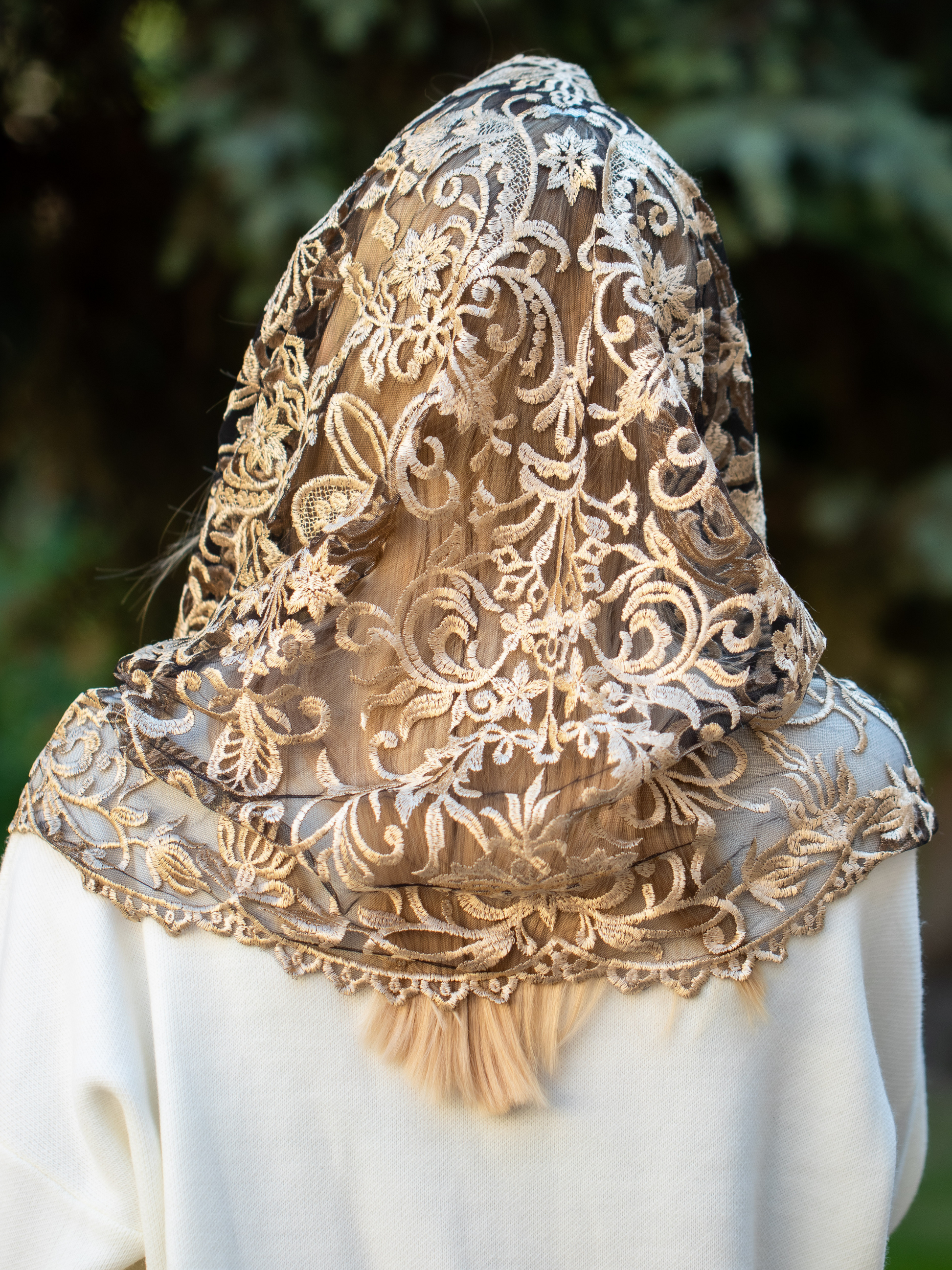 NEW!! Gold inifnity veil - MariaVeils