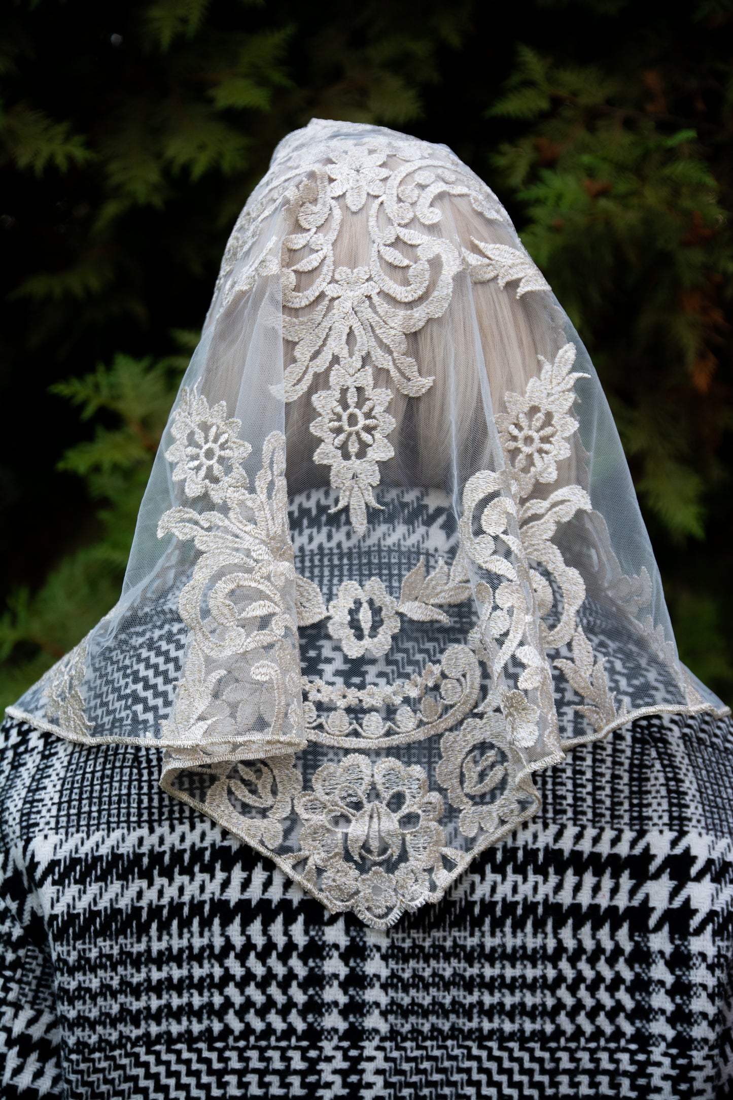 New! Ivory Mantilla - MariaVeils