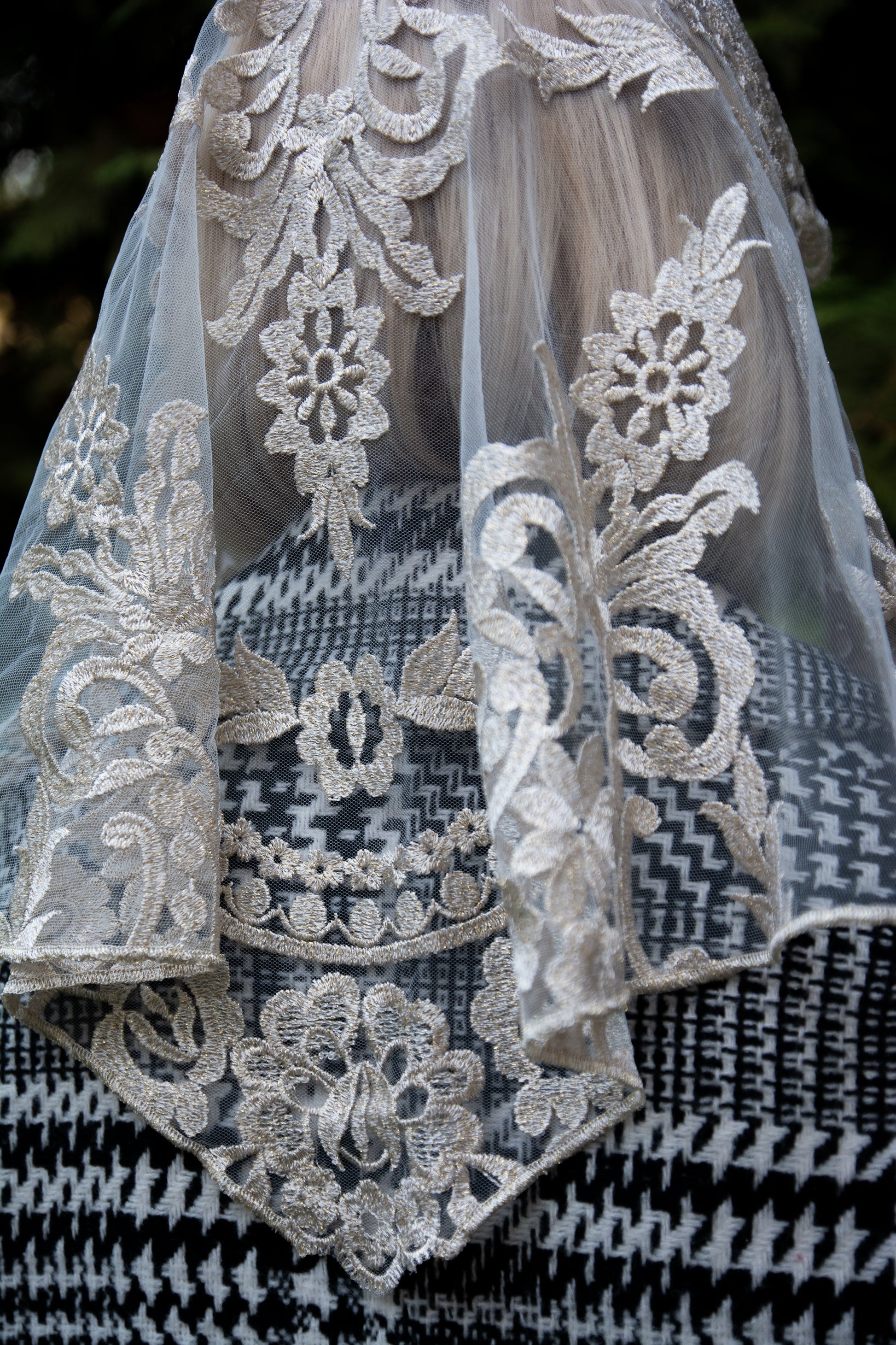 New! Ivory Mantilla - MariaVeils