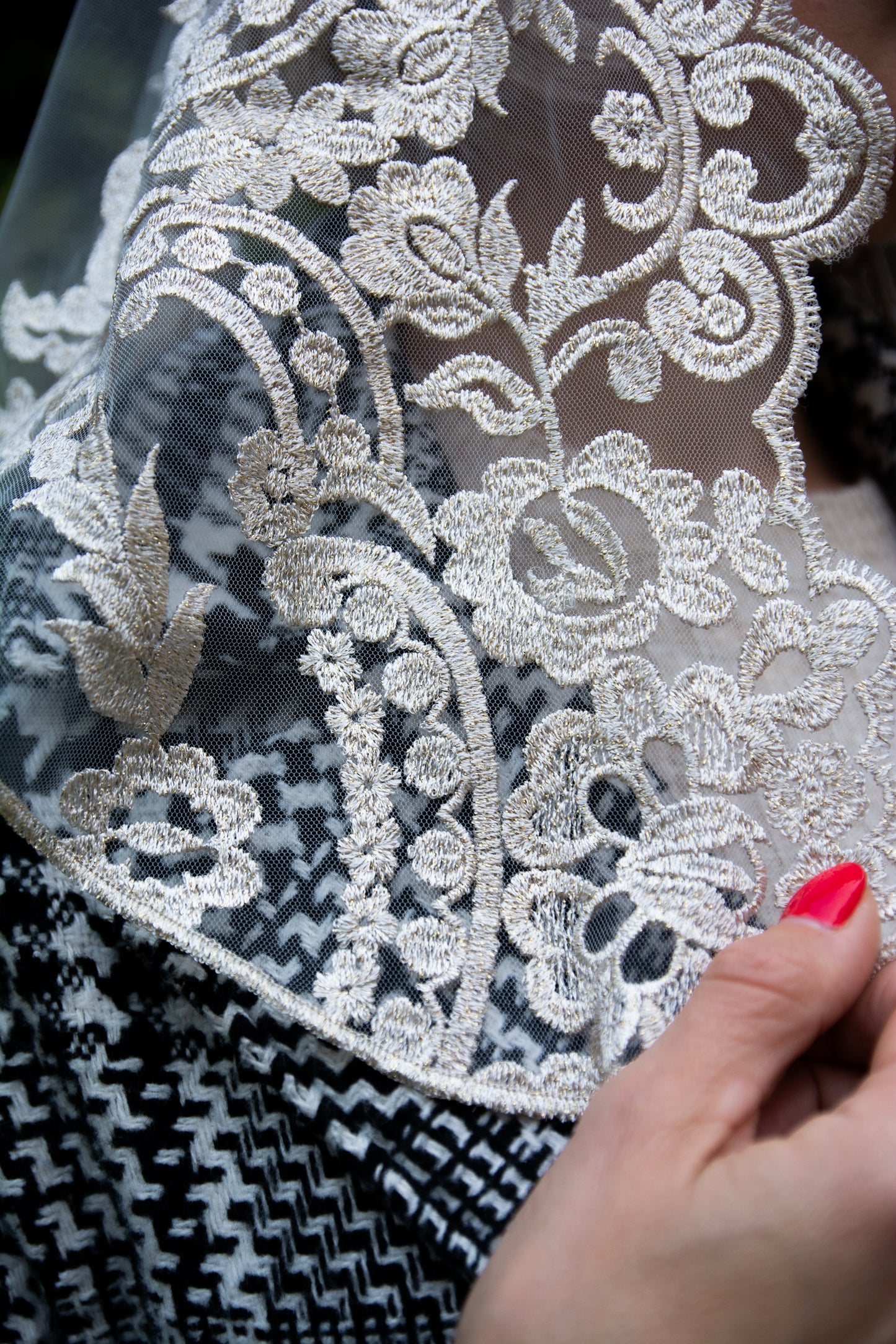 New! Ivory Mantilla - MariaVeils