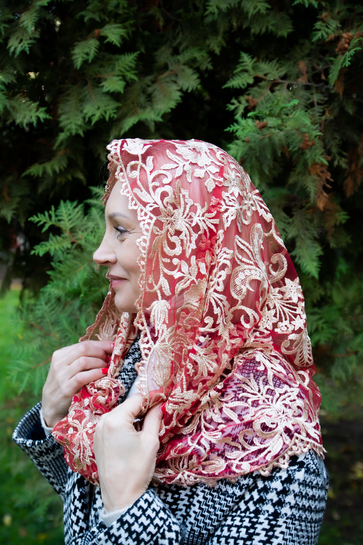 NEW! Gold Infinity Mantilla - MariaVeils