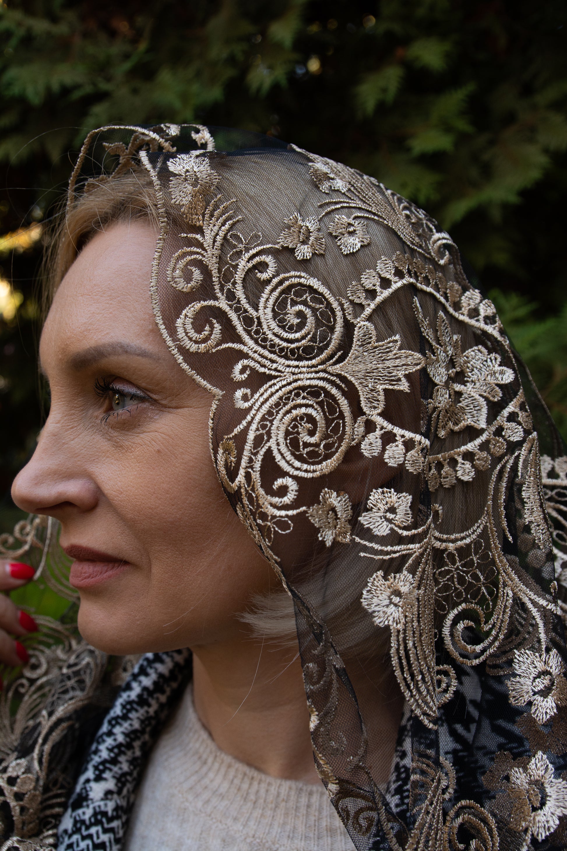NEW!! Gold Infinity Veil - MariaVeils