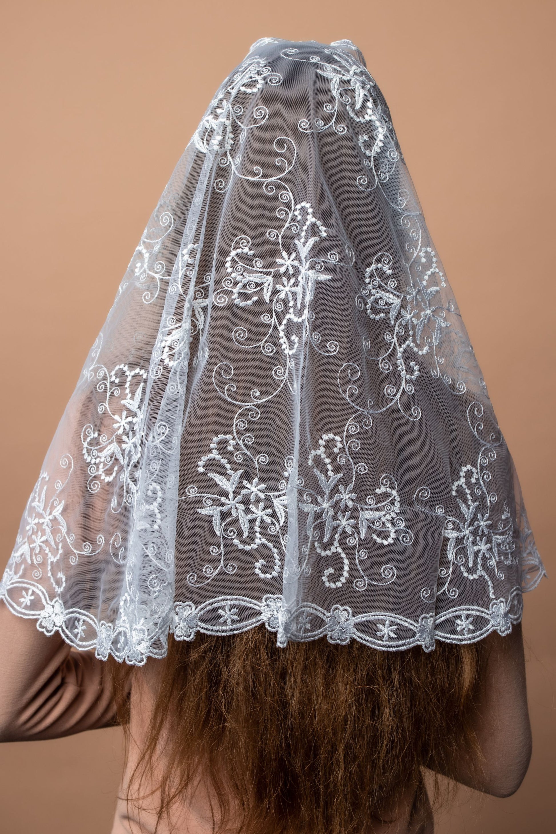 Catholic head covering veil - MariaVeils