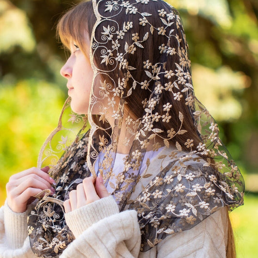 Gold Infinity Veil - MariaVeils
